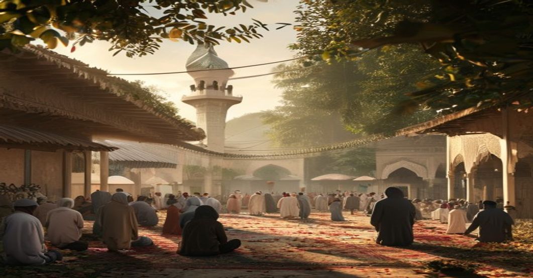 Suasana Hari Raya Idul Adha 1447 H di DKM Al-Ishlah Padaherang