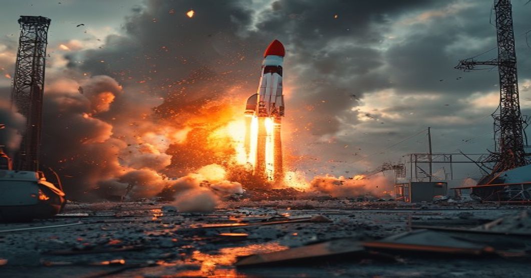 Ledakan Roket Blue Origin