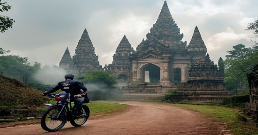 Duta Besar Belanda Marc Gerritsen Terkesan Bersepeda di Prambanan