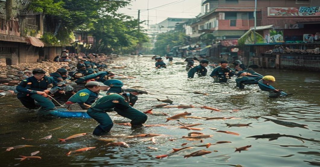 Populasi Ikan Sapu-Sapu di BKT Jaktim Melonjak, Petugas Tangkap 86 Kg
