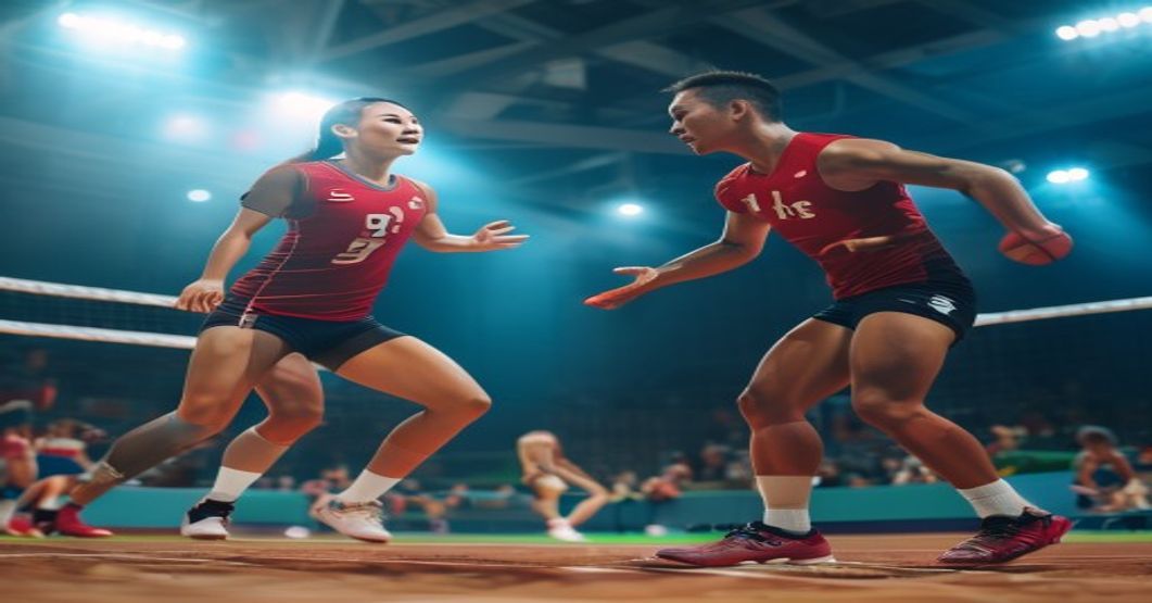 Indonesia vs Thailand Voli Putra